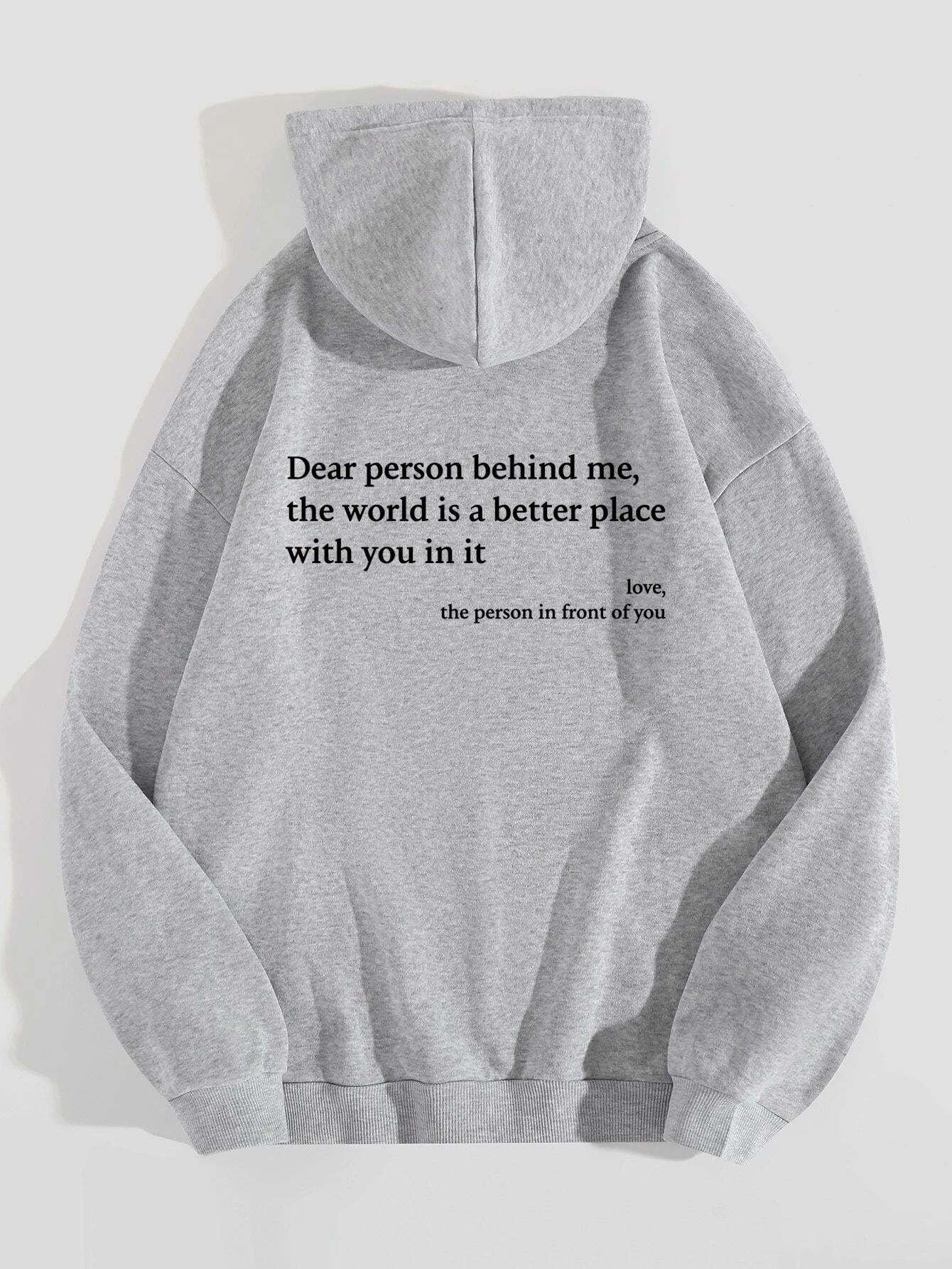 2x Person Behind Me Women's Hoodie