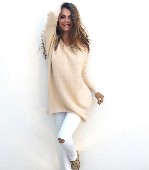 V-Neck Women's Sweater