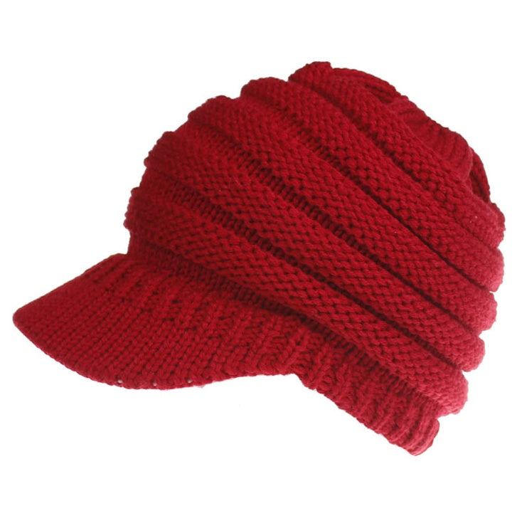 2x Women's Ponytail Beanie