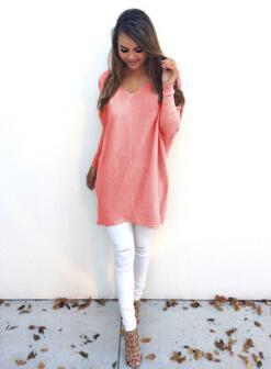 V-Neck Women's Sweater