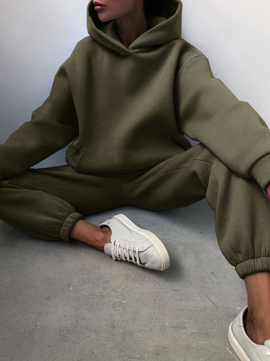 2 Piece Hooded Women's Tracksuit