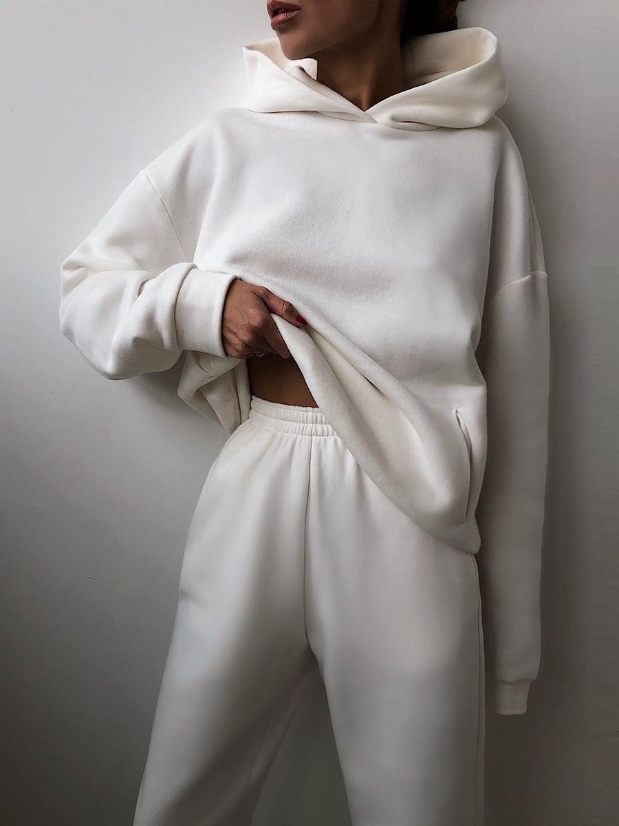 2 Piece Hooded Women's Tracksuit