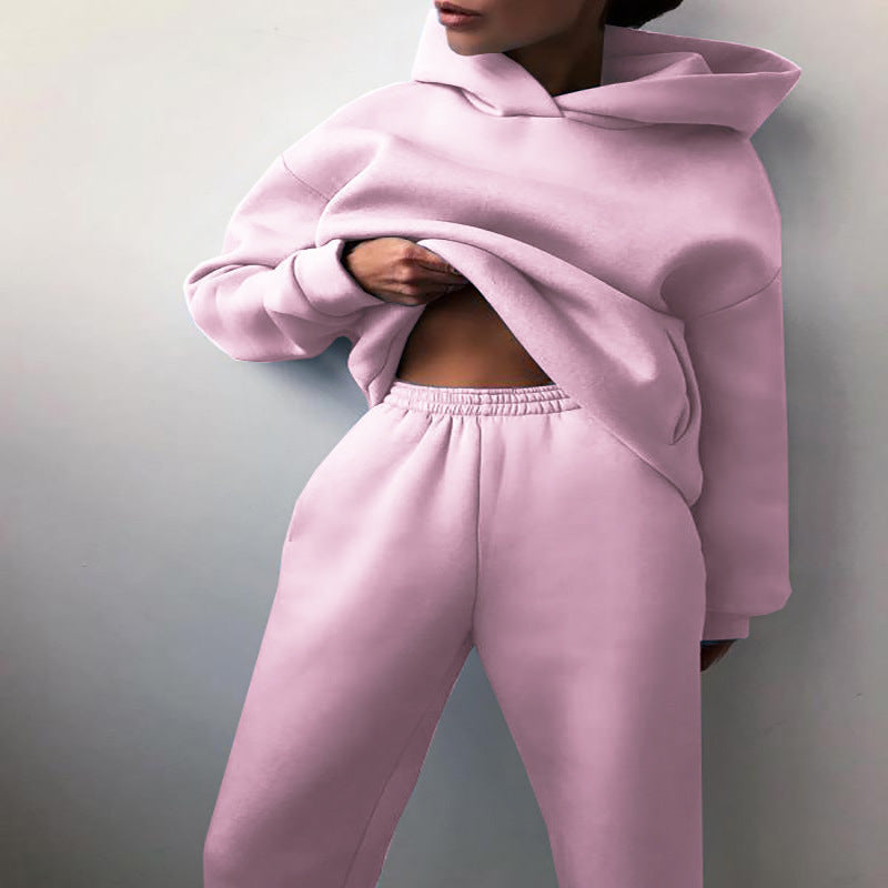 2 Piece Hooded Women's Tracksuit