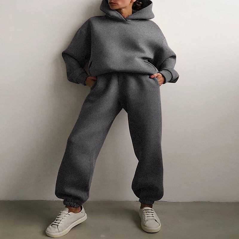 2 Piece Hooded Women's Tracksuit