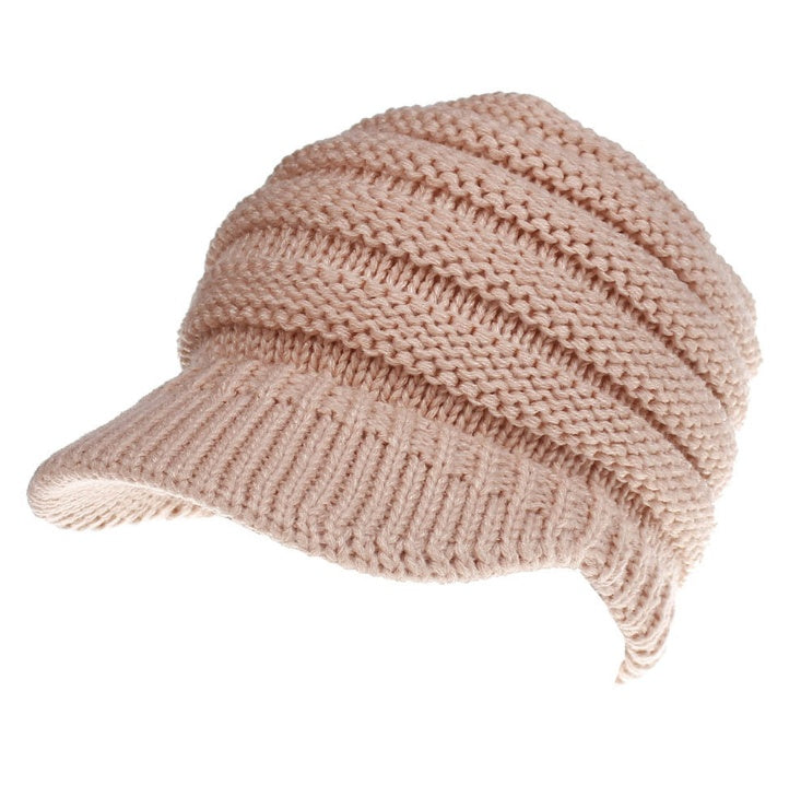 2x Women's Ponytail Beanie