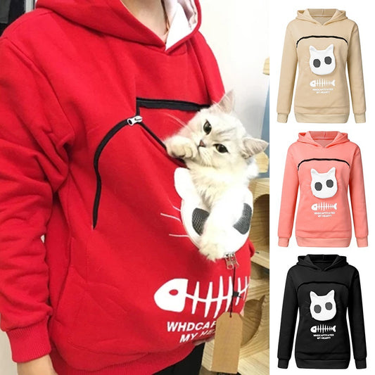 Pet Pocket Women's Hoodie