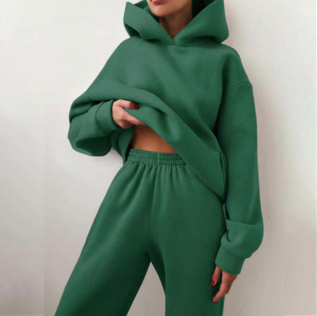 2 Piece Hooded Women's Tracksuit