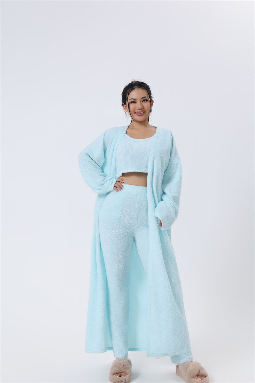 Women's 3 Piece Pajama Set